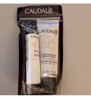   Caudalie Lip Balm and Hand & Nail Cream Set