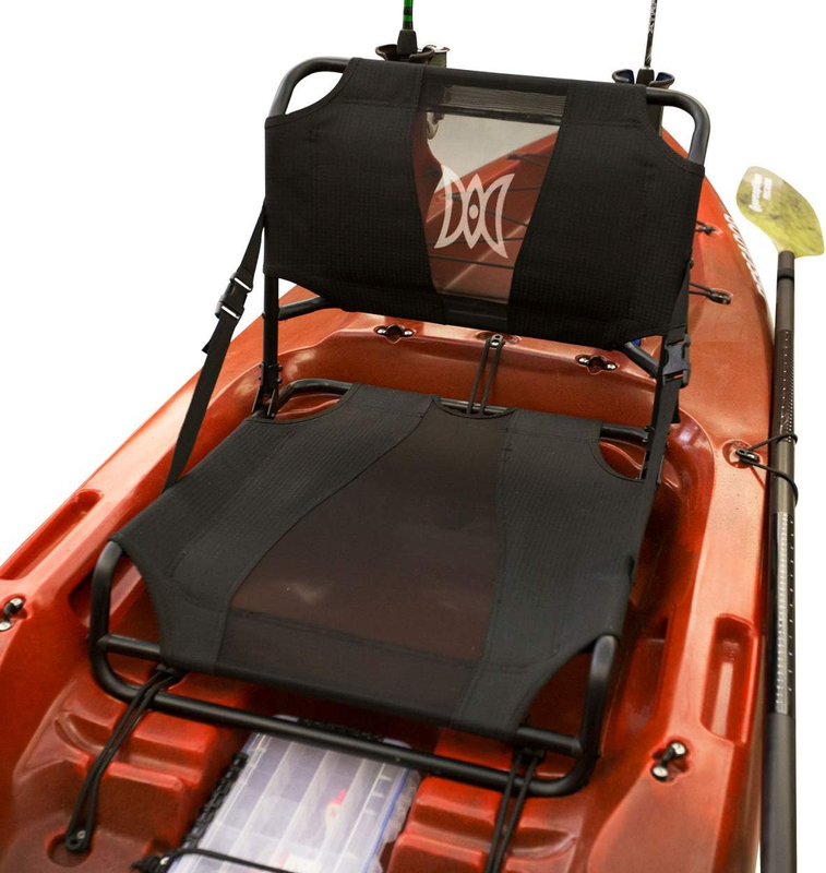 Frame Seat - Lawn Chair Style Seat For Outlaw, Pescador Pro, Black/gray,on