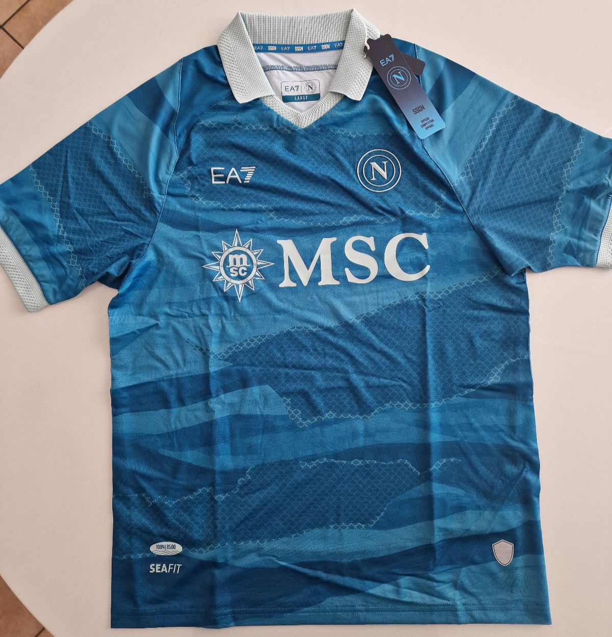 Napoli Shirt EA7 Limited Special Edition Partenope 2024-2025