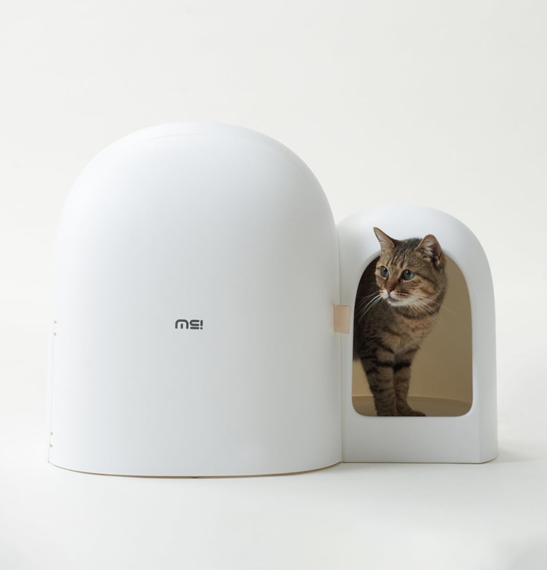 MS!MAKE SURE Cat Litter Box MAX - Stylish & Functional for Indoor Cats - 2023 Ne