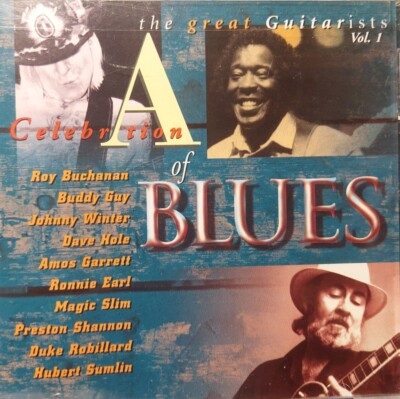 A Celebration Of Blues : The Great Guitarists Vol 1 - Audio CD New