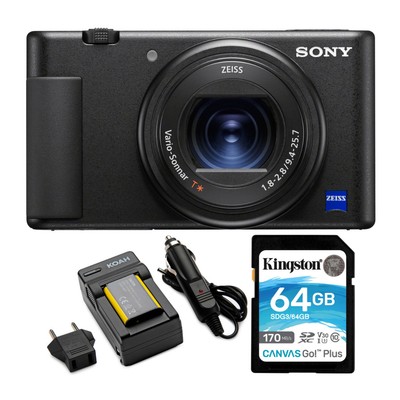 Sony ZV1 Camera for Content Creators and Vloggers Bundle