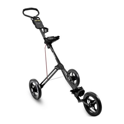 Bag Boy Golf Express 500 3-Wheel Push Cart, Matte Black / Re