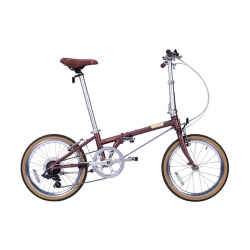 Dahon Boardwalk D7 Folding Bike (Rust Brown) | eBay
