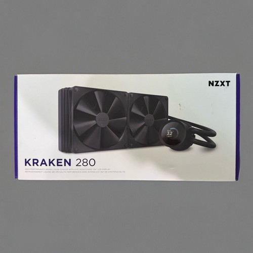 【新品未開封】 NZXT KRAKEN 280 RL-KN280-B1 NZXT Kraken 280 - RL-KN280-B1-280mm AIO CPU Liquid Cooler