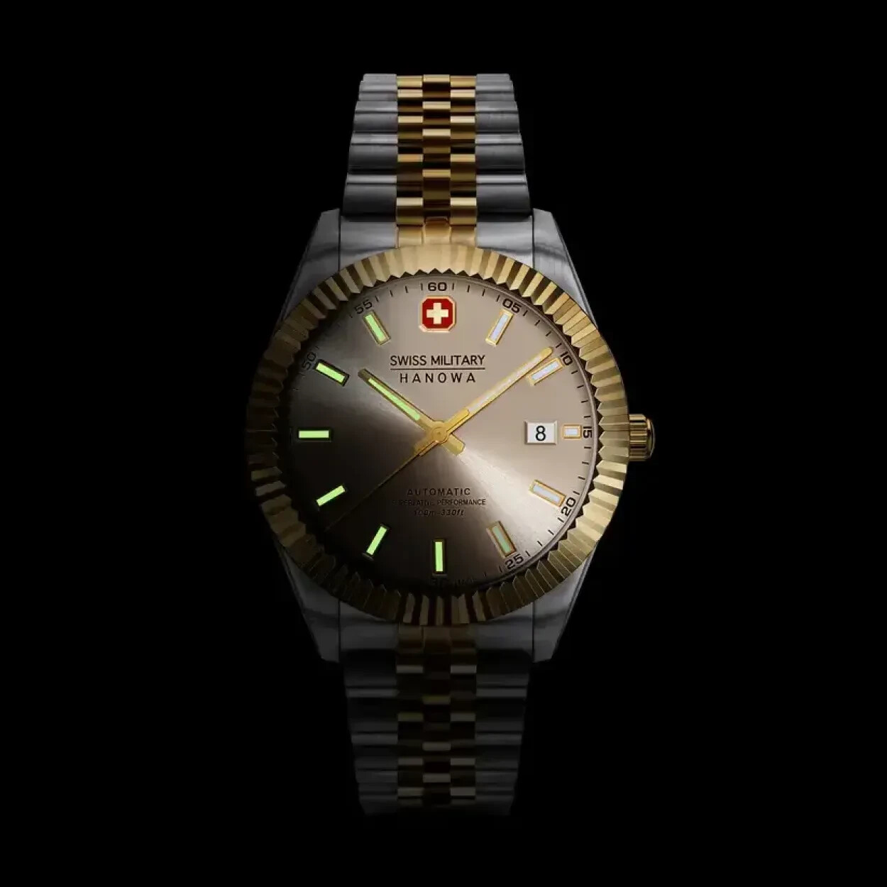 Pre-owned Swiss Military Hanowa Swiss Made Automatic Men's Watch Smwgl0002160