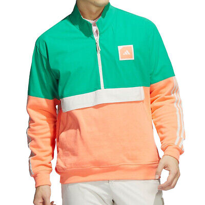 Adidas Golf Men's Adicross Anorak 1/4-Zip Pullover, Brand New