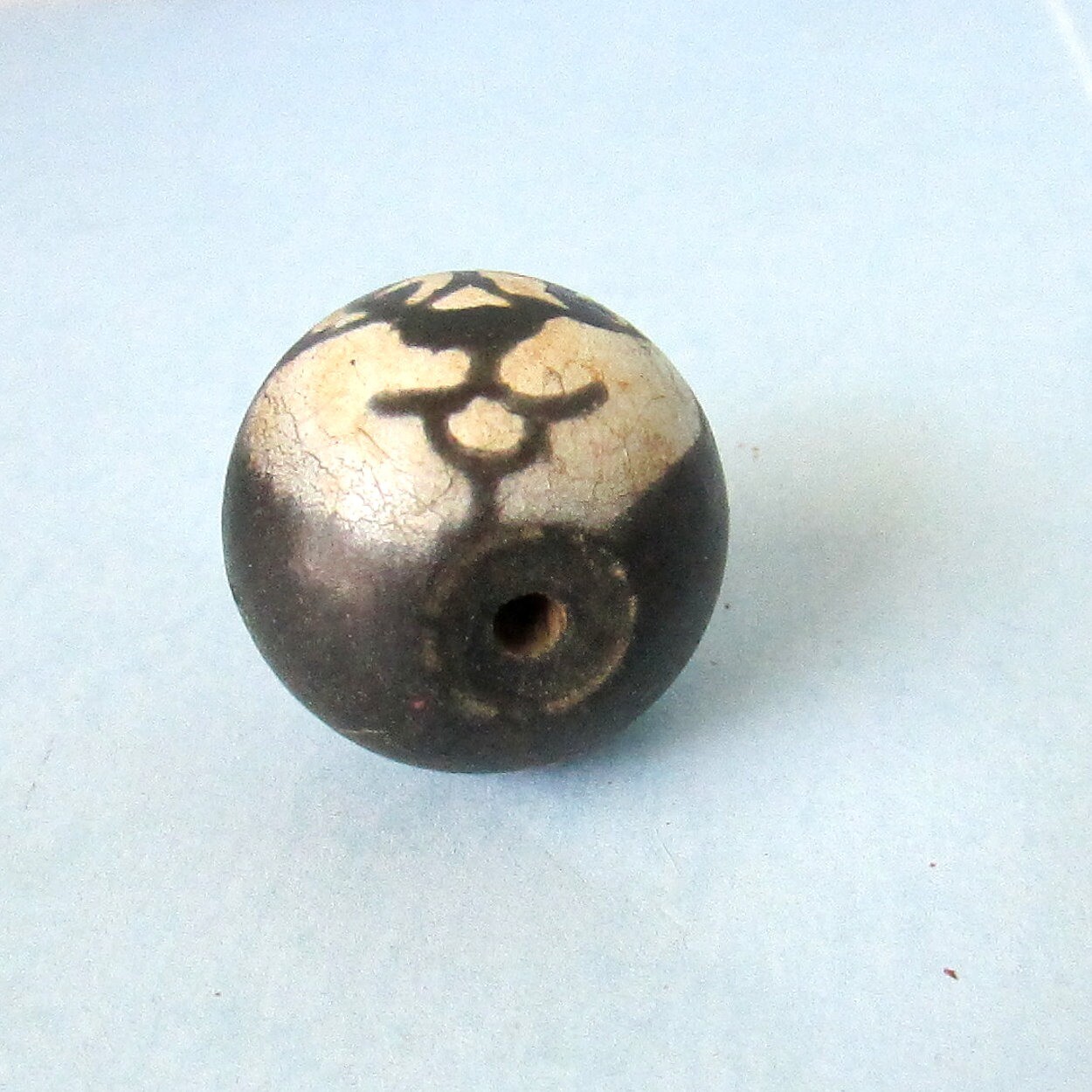 GONG BELL Trix Teeter Twins Head Pull Toy Part Comic Character 1938 Vintage