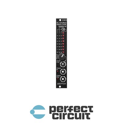 Doepfer A-160-5V Clock Multiplier / Ratchet Black EURORACK NEW PERFECT CIRCUIT