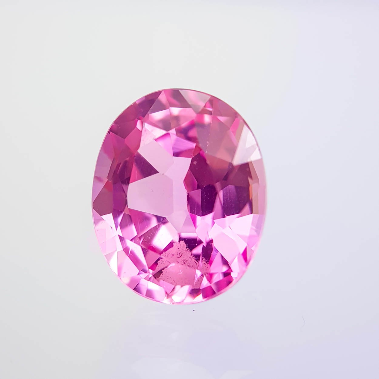 Natural Sapphire Loose Gemstone 8.80Ct 12x10mm Oval Fuscia Pink