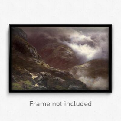 Peter Graham - After the Massacre of Glencoe Print 11x17 Art Poster