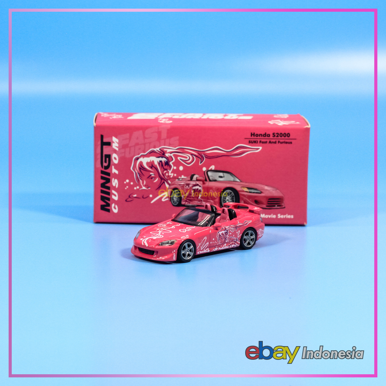 Mini GT Custom Honda S2000 CR Suki's 2Fast 2Furious - Fast Mini GT Custom Honda S2000 CR Suki's 2Fast 2Furious - Fast