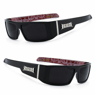 G-RAP G-FUNK black locs（レッドレンズ）サングラス Amazon.com: LOCS Sunglasses Hardcore Black 0103, Black
