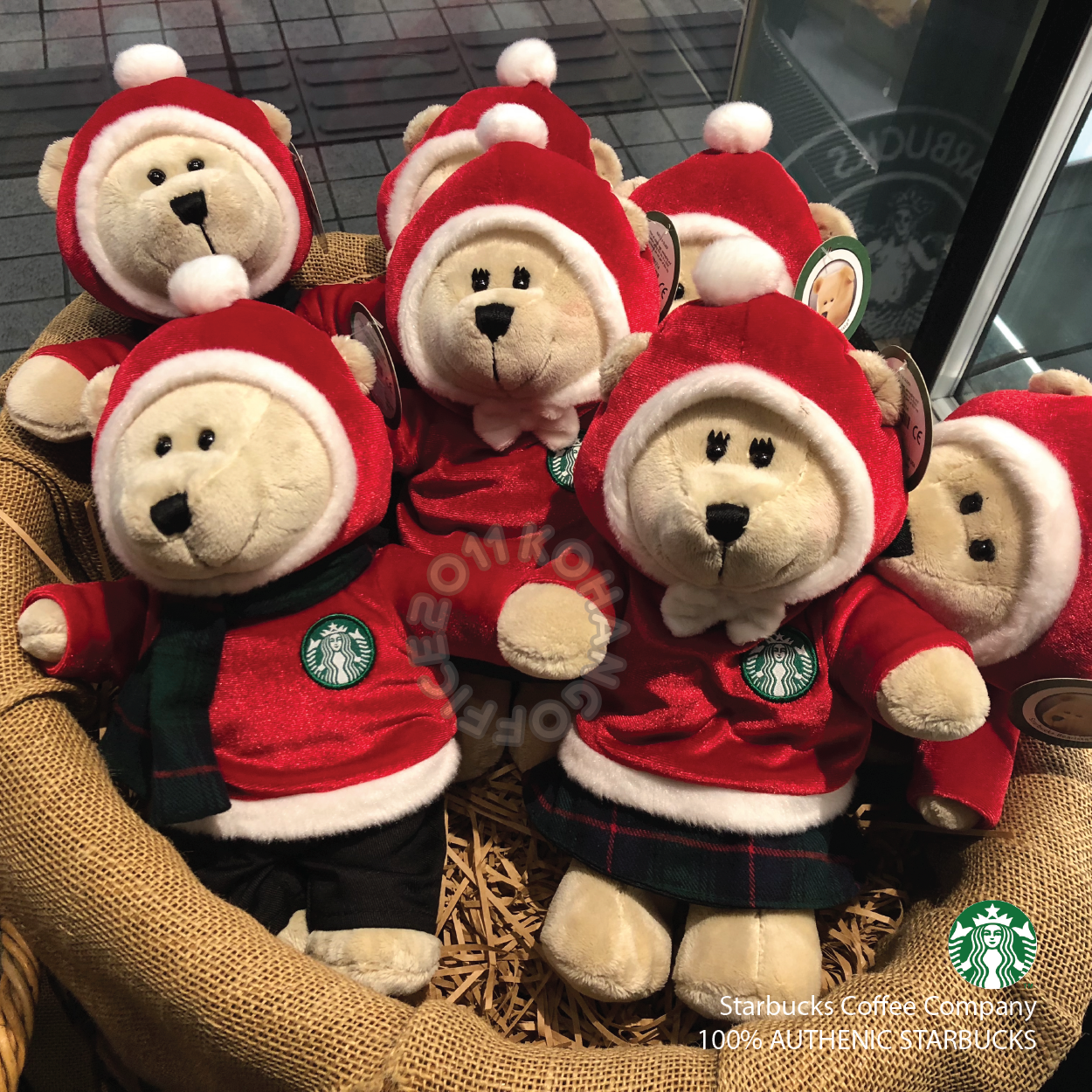 starbucks teddy bear 2018