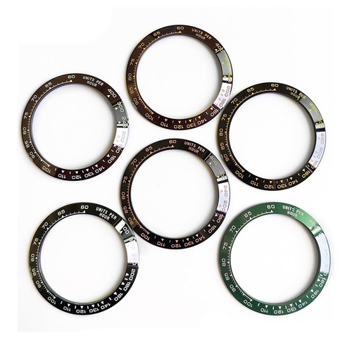 Watch Part 39.3mm No Luminous Ceramic Bezel for ROLEX