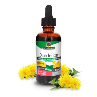 Nature's Answer Dandelion Root with Organic Alcohol Extract 2-Fluid Ounces | ...