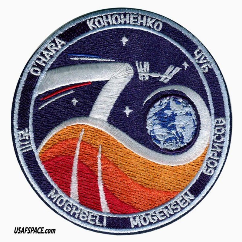 Authentic Expedition 70 -NASA SPACEX ISS Mission- A-B Emblem SPACE PATCH W/Names