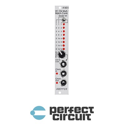 Doepfer A-160-5 VC Ratcheting Clock Multiplier EURORACK NEW - PERFECT CIRCUIT