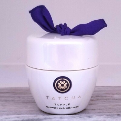 TATCHA SUPPLE MOISTURE RICH SILK CREAM 1.7 oz FULL SIZE! NO SPOON  NEW! ORIGINAL