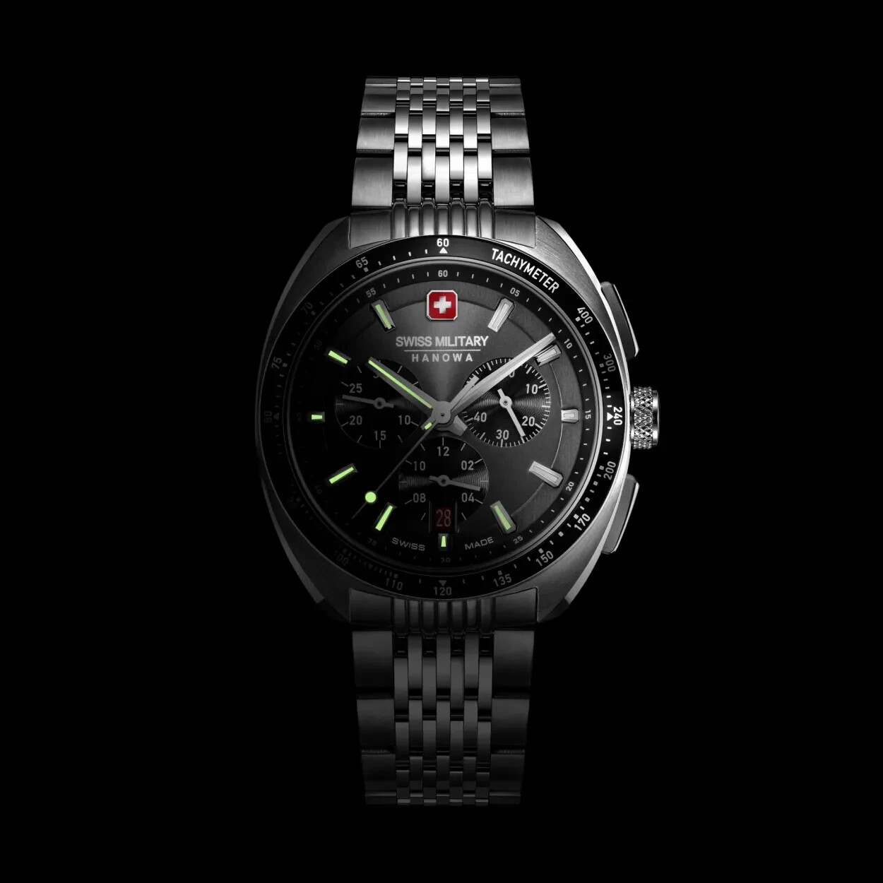 Pre-owned Swiss Military Hanowa Swiss Made Men's Watch Smwgi0003302