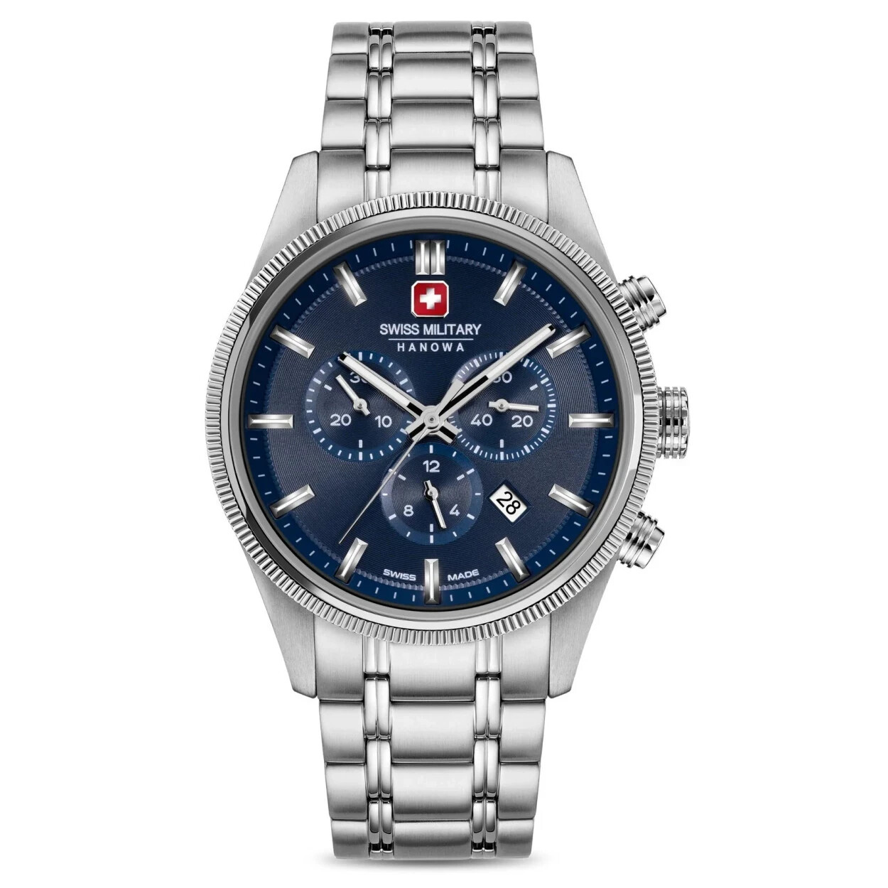 Pre-owned Swiss Military Hanowa Swiss Made Men's Watch Smwgi0003104