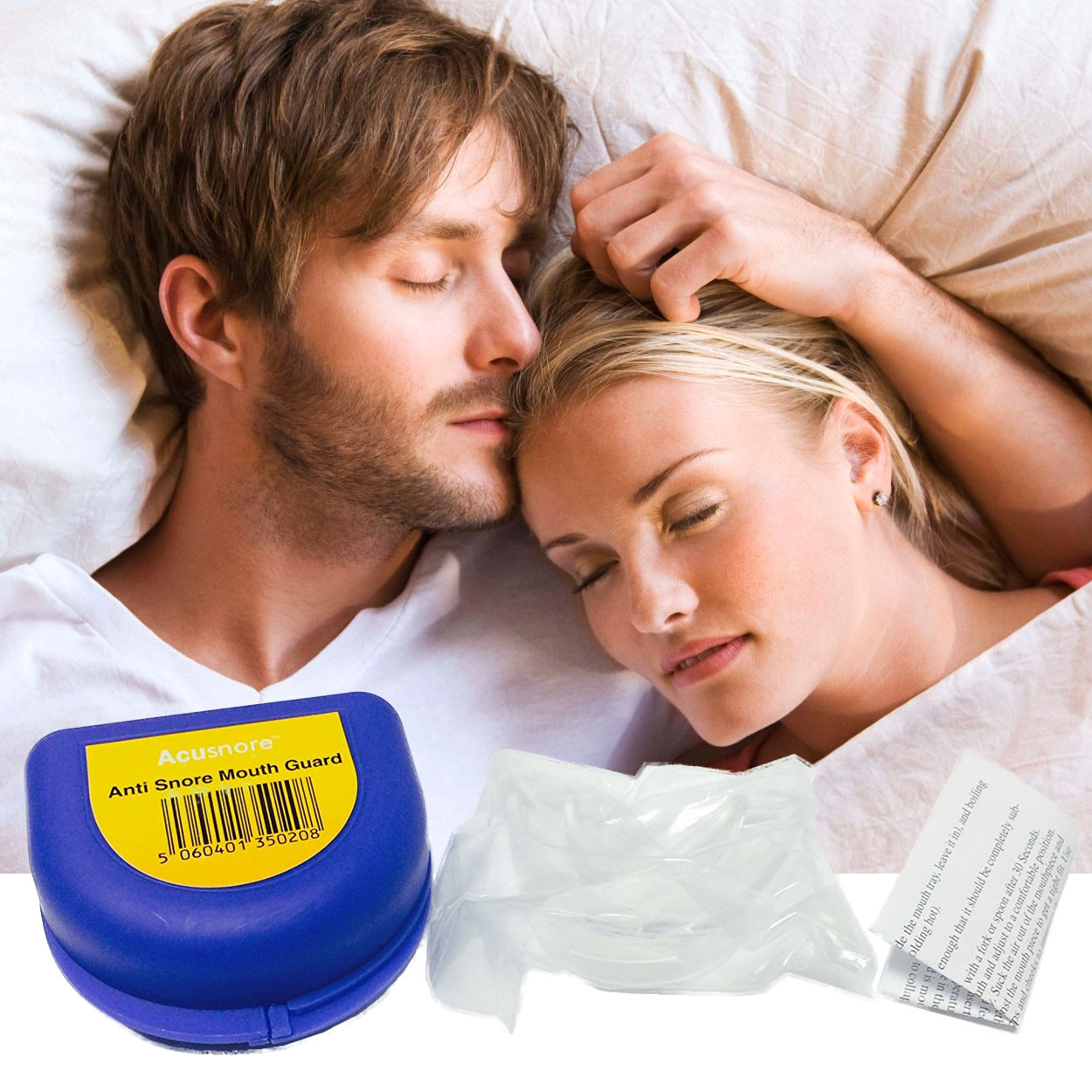 NHS Snore Stopper Anti Snoring Mouth Guard Device Sleep Aid Stop Apnoea