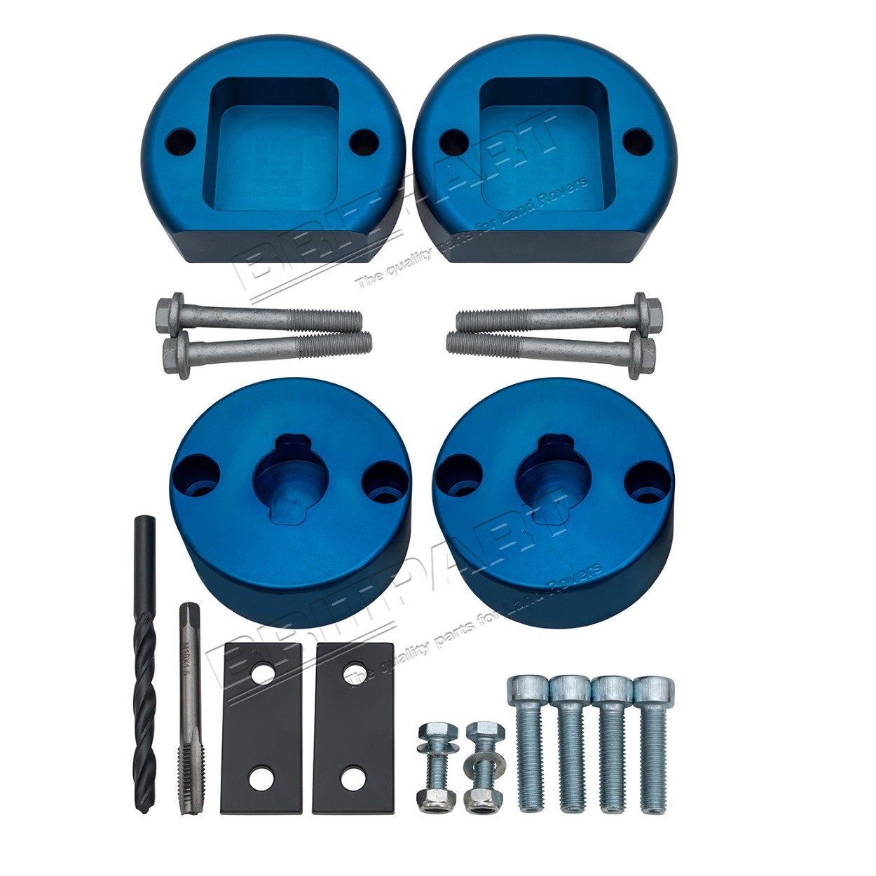 LAND ROVER DISCOVERY 2 TD5 V8 +40MM FULL SUSPENSION SPRING SPACER BLOCK