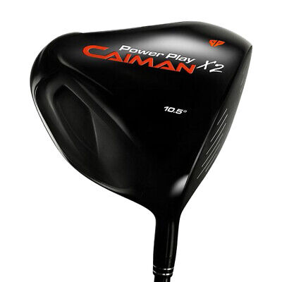 Power Play Golf Mens Caiman X2 Titanium 460cc Driver 9.5* Graphite Stiff Flex