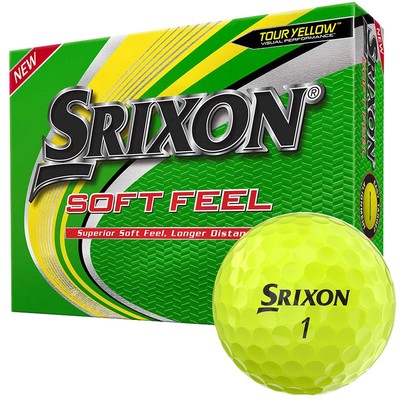 Srixon Soft Feel Golf Balls 12 (1 Dozen) NEW