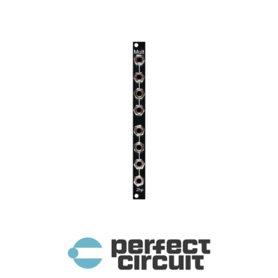 2HP Mult Multiple Modular Black EURORACK - NEW - PERFECT CIRCUIT