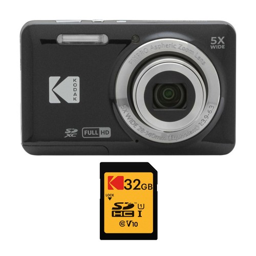 Kodak PIXPRO Friendly Zoom FZ55 Digital Camera Black with