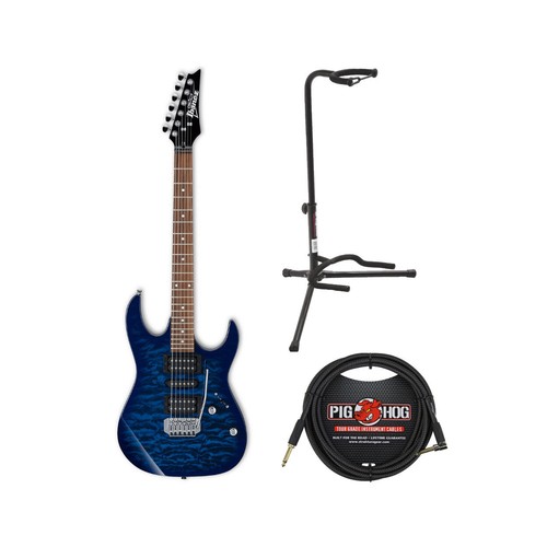 Ibanez GRX70QA GIO Electric Guitar with Instrument Cable and