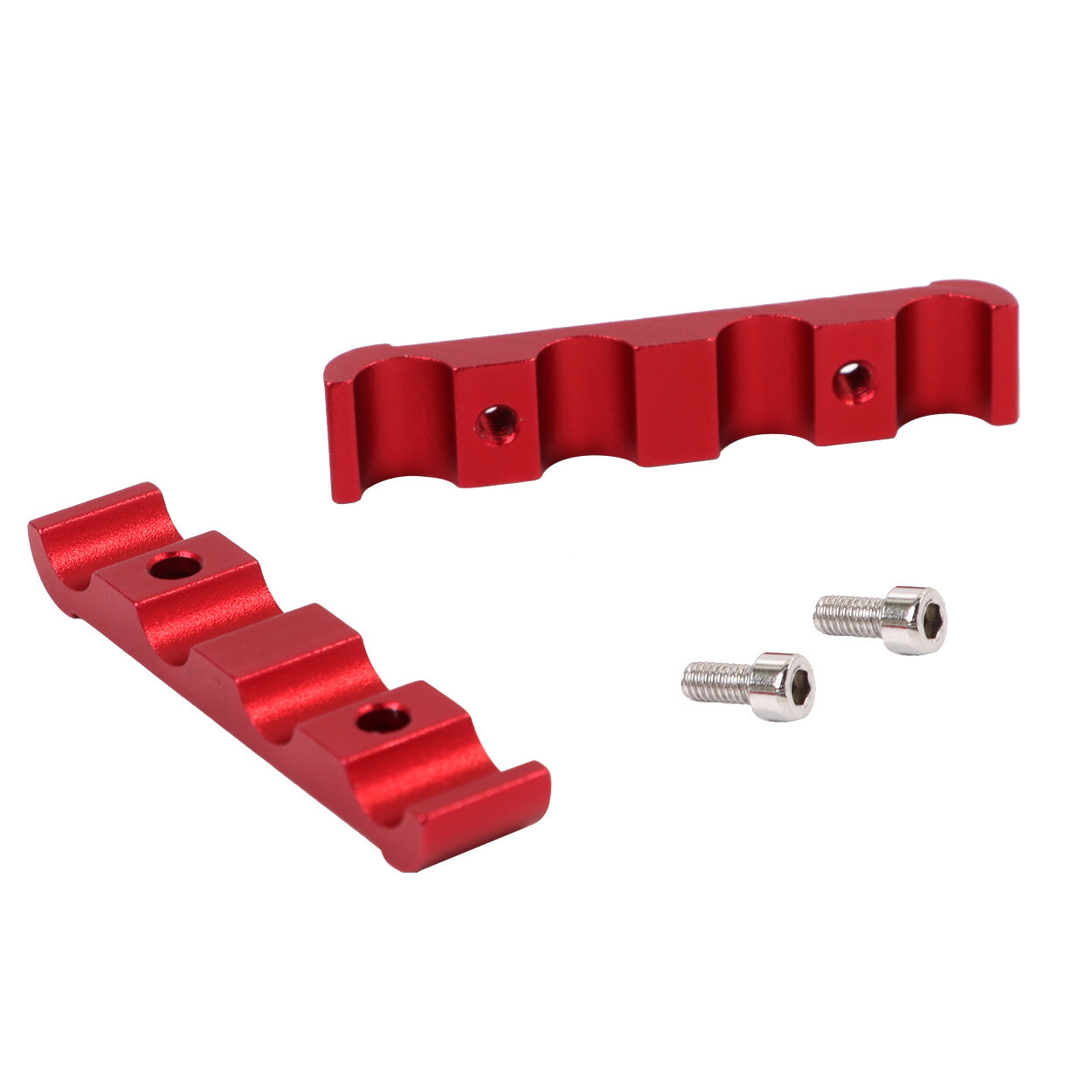 Spark Plug Heat Shield Protector Engine Spark Plug Wire Separator Red 20Pcs