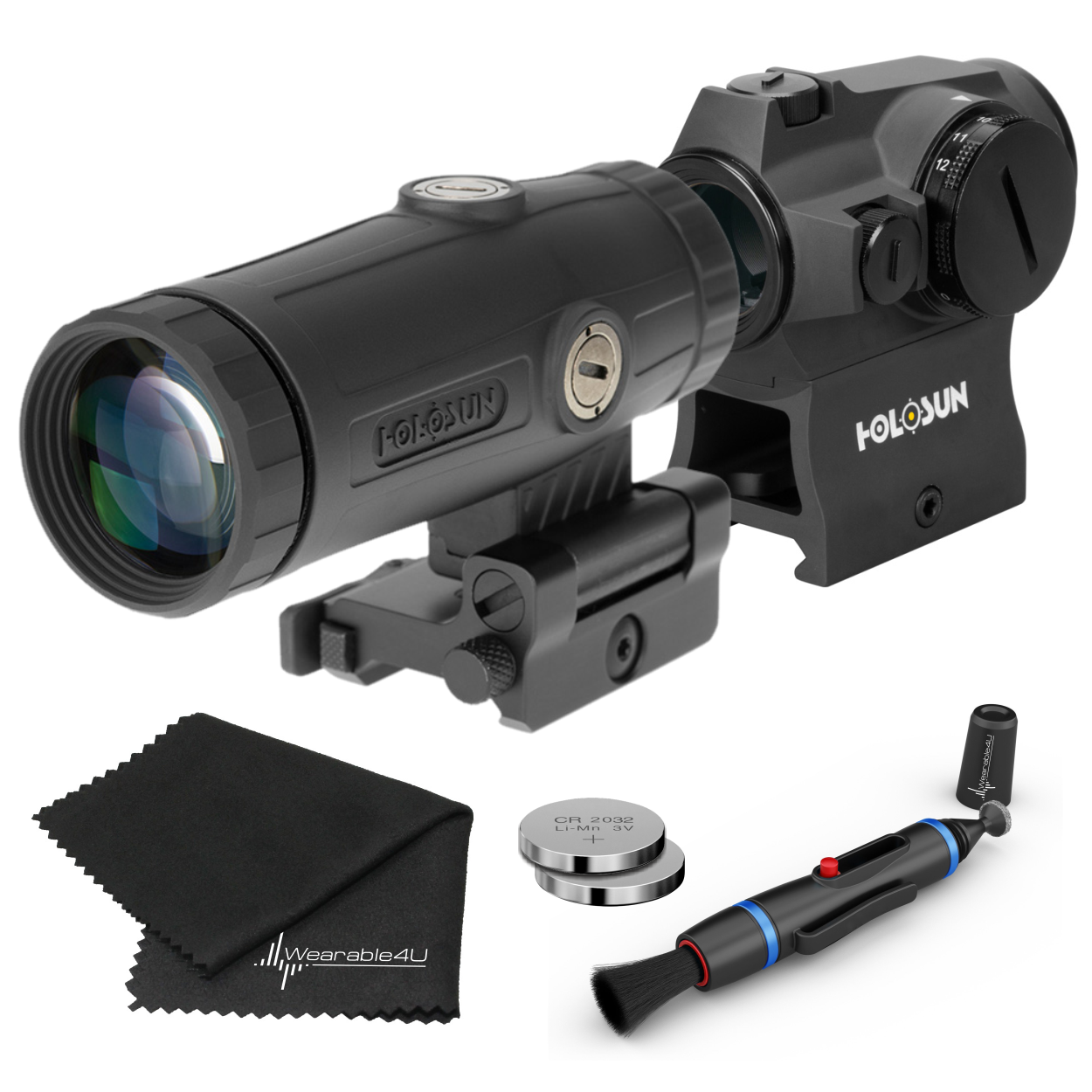 Amazon.com : HOLOSUN HE403R-GD 2 MOA Gold Dot Micro Sight