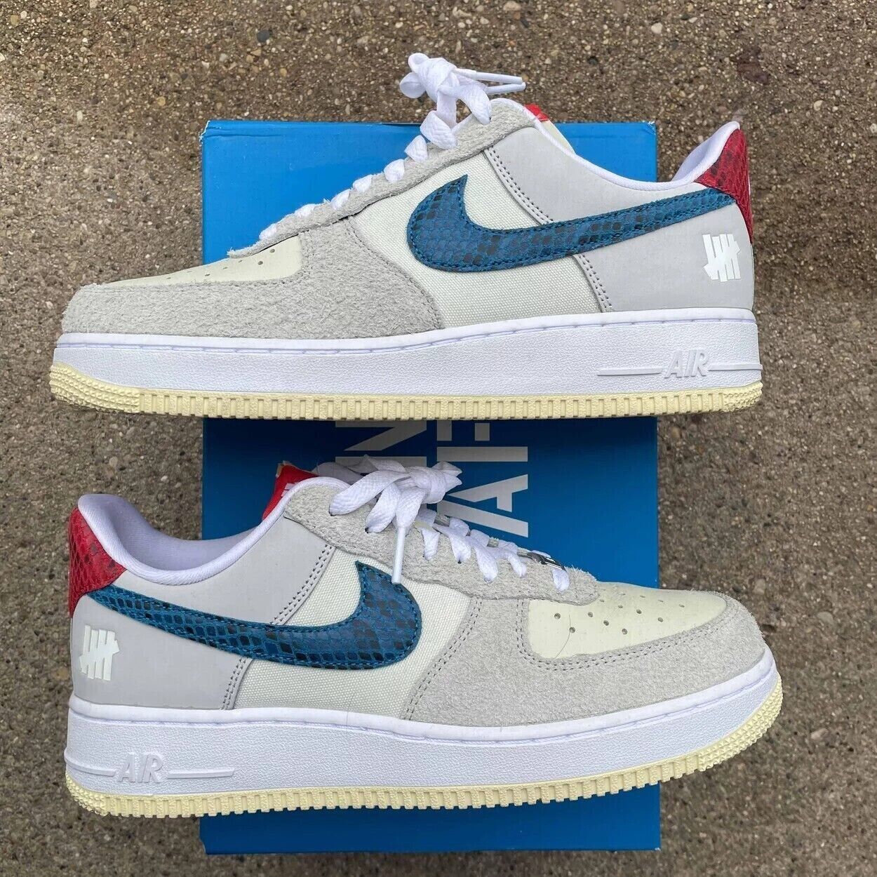 NIKE AIR FORCE 1 LOW UNDEFEATED WHITE DM8461-001 US MENS 8 NIKE AIR FORCE 1 LOW UNDEFEATED WHITE DM8461-001 US MENS 8