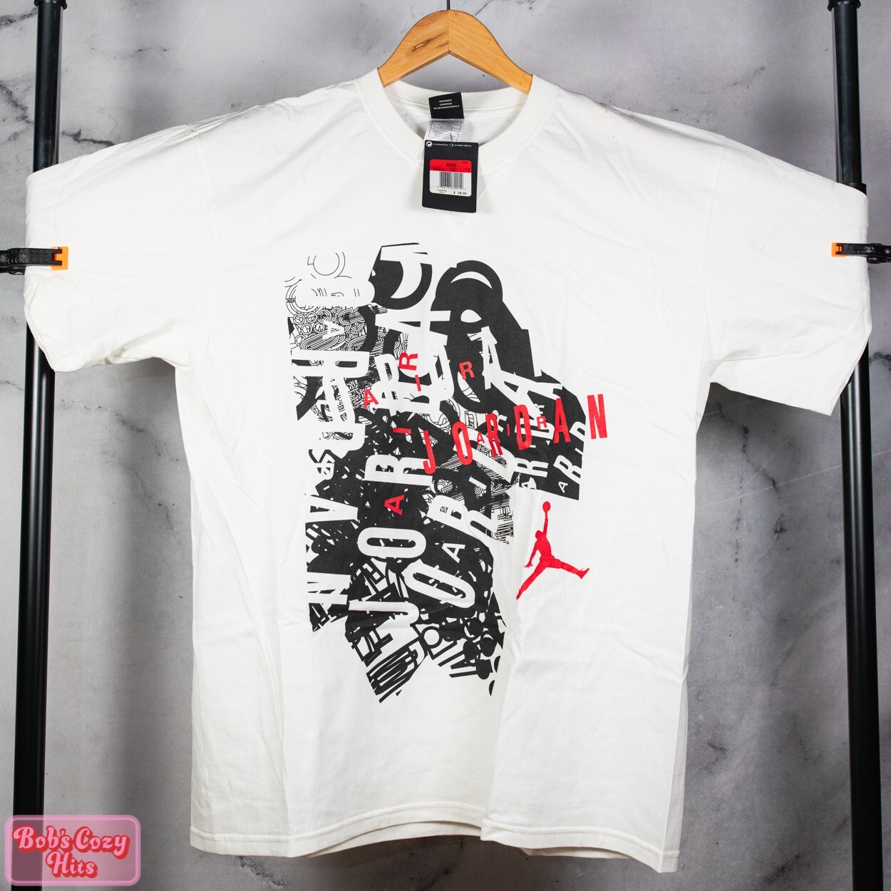 【vintage】JORDAN SHO GRAPHIC T Vintage Jordan T-shirt XXL Nike Shoes Unique Tees 2000s 2003