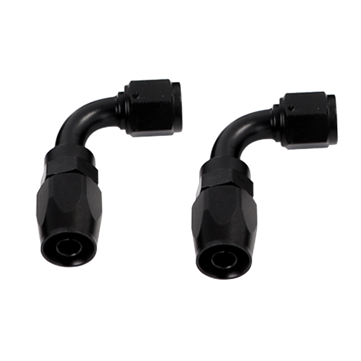 Lencool Racing 12AN Fuel Line Kit Nylon Braided Hose Fitting Kit CPE 10FT Black