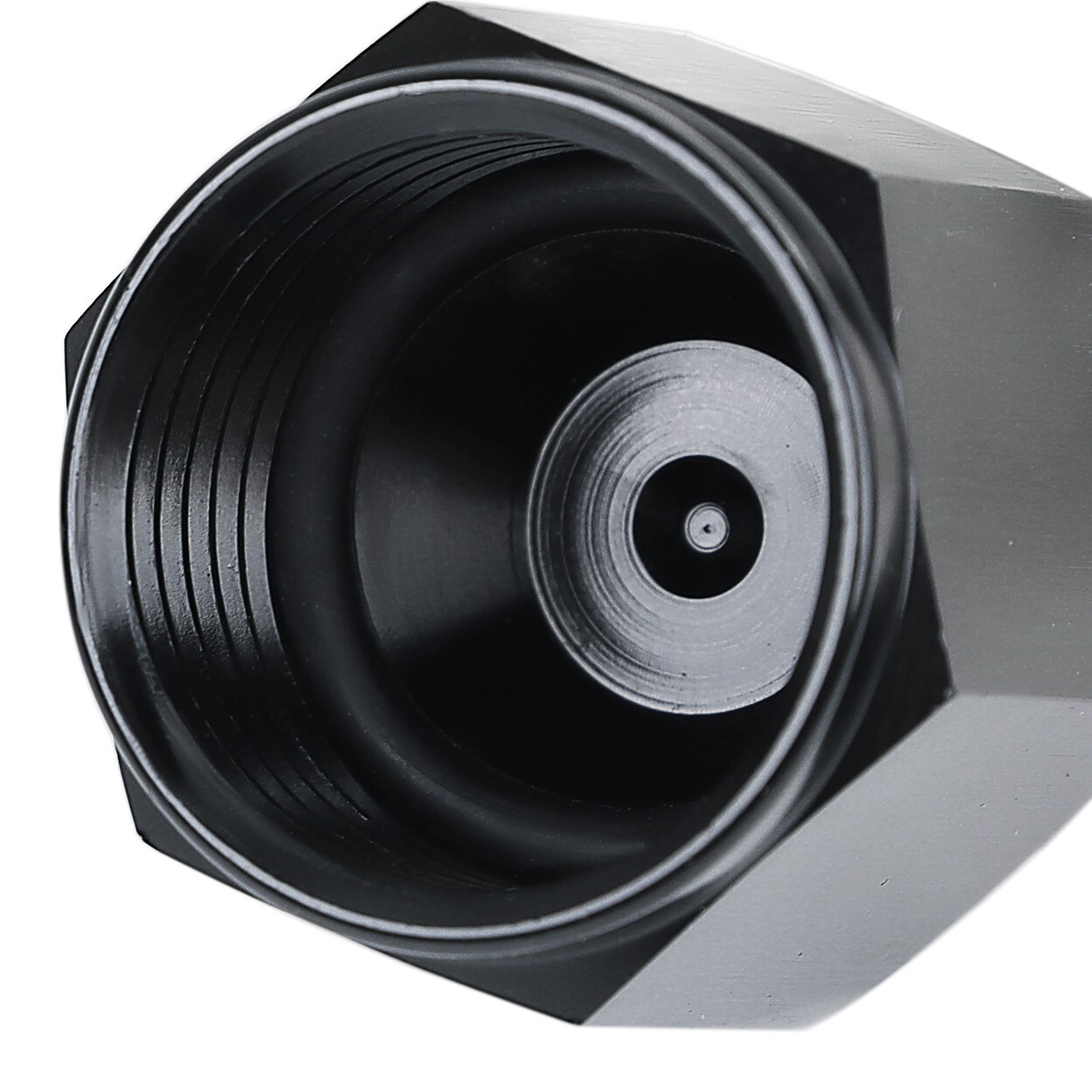 LokoCar 10AN Flare Cap Block off Fitting Plug Aluminum Alloy Black 2Pcs