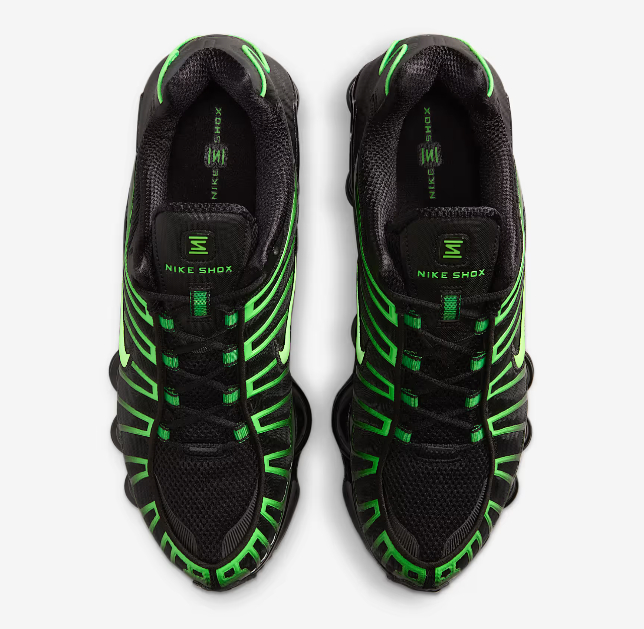 Nike Shox TL Black Green Strike 新品　27.5 Nike Shox TL Shoes Black Green Strike Men's | Size 7.5 - 14