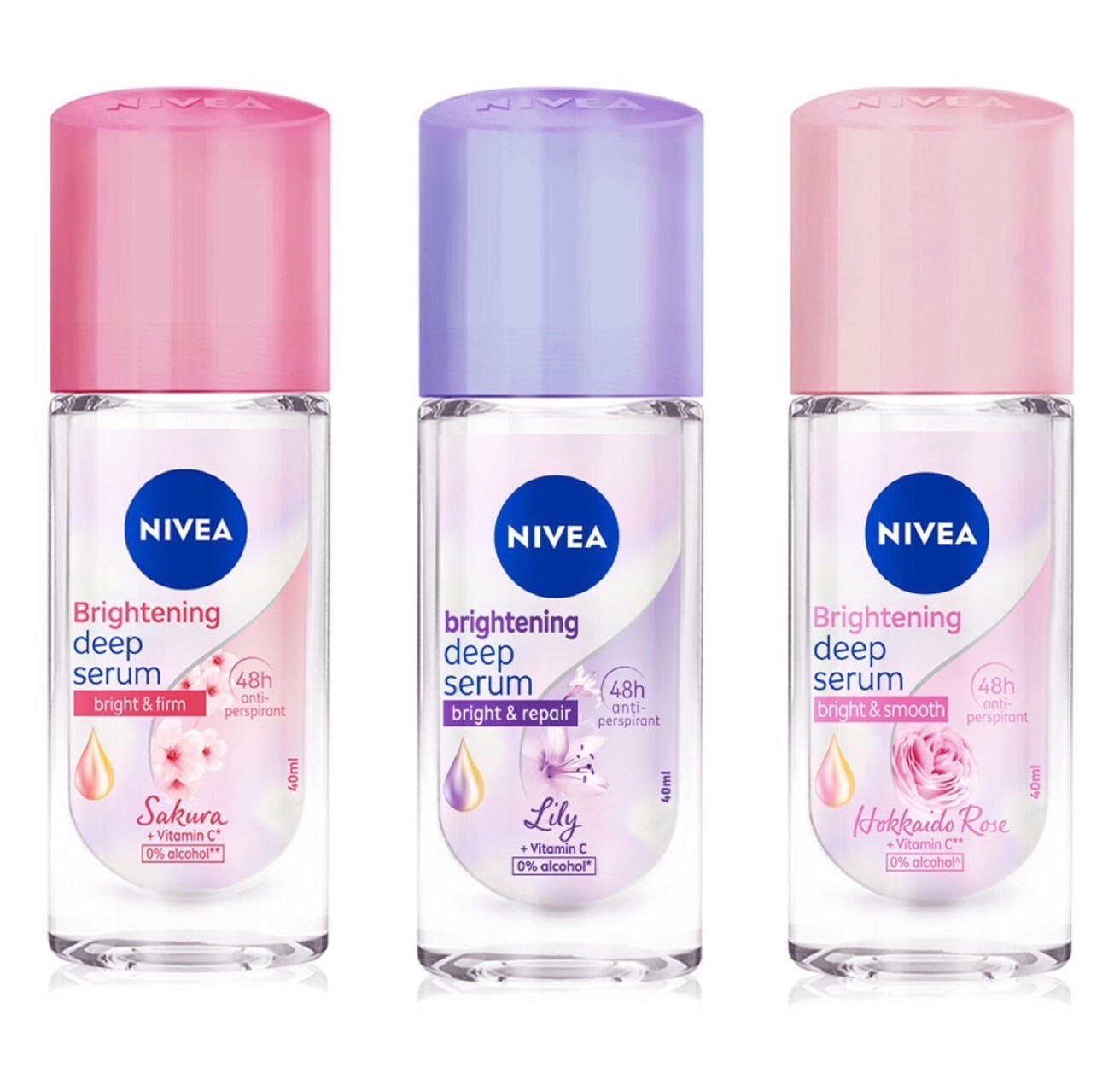deodorant Nivea 10点セット25ml 25ml NIVEA EXTRA WHITEN DEODORANT ROLL ON Antiperspirant Q10