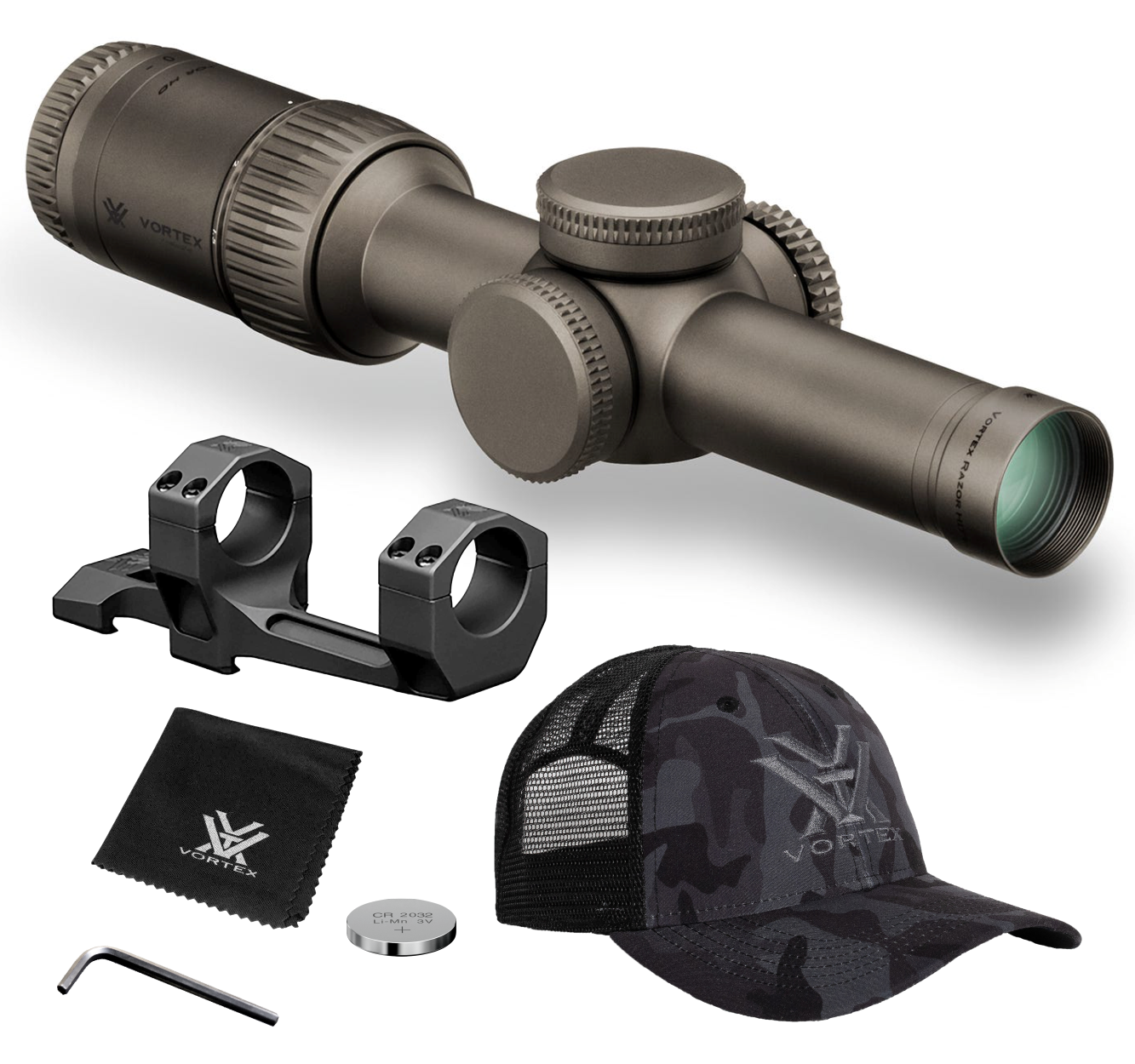 Vortex Optics Razor HD Gen II-E 1-6x24 VMR-2 MOA Riflescope w