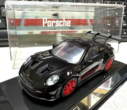 Bburago 1:43 Porsche 911 GT3 RS Diecast Model Car Black