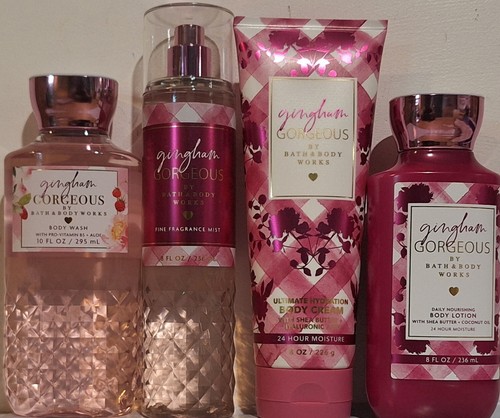 Bath & Body Works Gingham Gorgeous Body Wash, Mist, Cream Bath & Body Works Gingham Gorgeous Body Wash, Mist, Cream