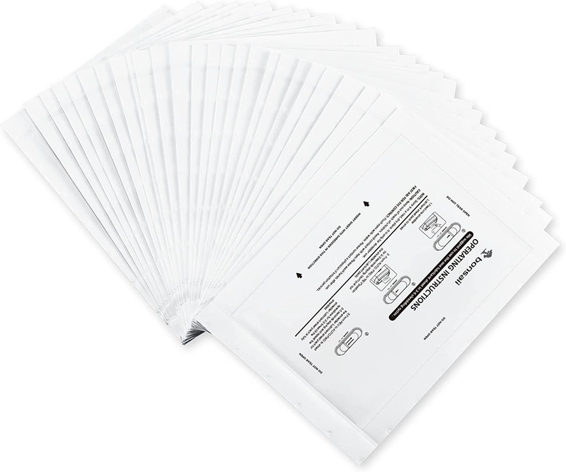 Bonsaii Paper Shredder Lubricant Sheets, 24-Pack (8.4 X 5.9 