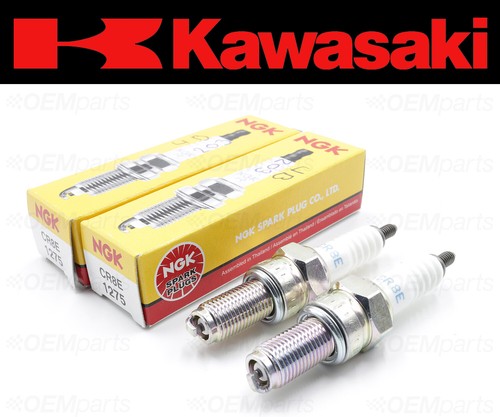 Set of (2) NGK CR8E Spark Plug Kawasaki (See Fitment Chart