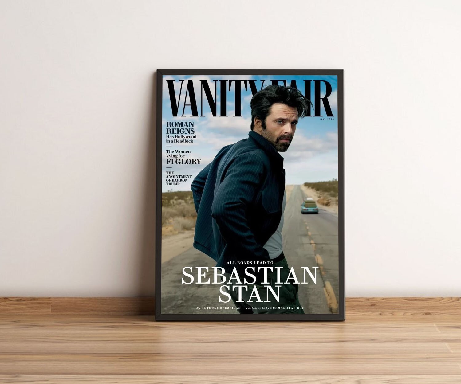 VANITY FAIR MAY2025 セバスチャンスタン セバスタ 雑誌 Sebastian Stan “Thunderbolts” Poster – Vanity Fair May 2025
