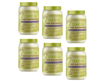 Vitale Olive Oil Hair Mayonnaise With Protein & Pro Vitamins, 30 Oz. Pack of 6