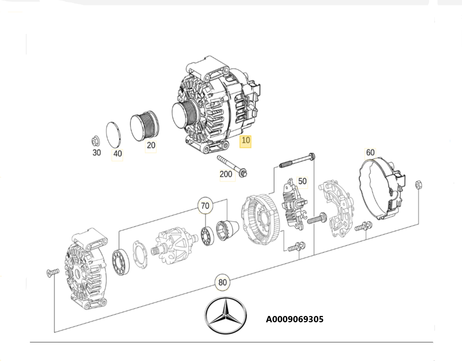 メル67353 Genuine OEM BMW Z3 Actuator Motor Moving Seat Forward Back