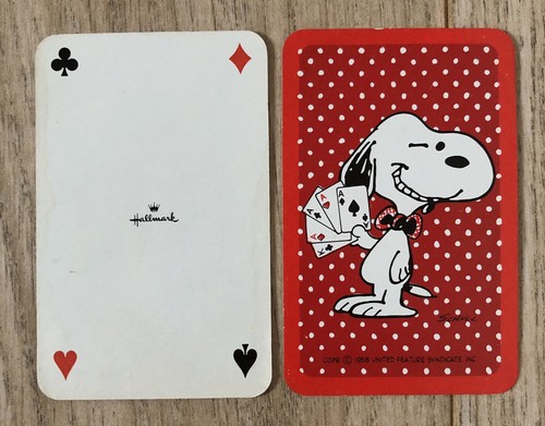 【新品未使用】PEANUTS PLAYING CARDS 55枚 Peanuts Bicycle Playing Cards