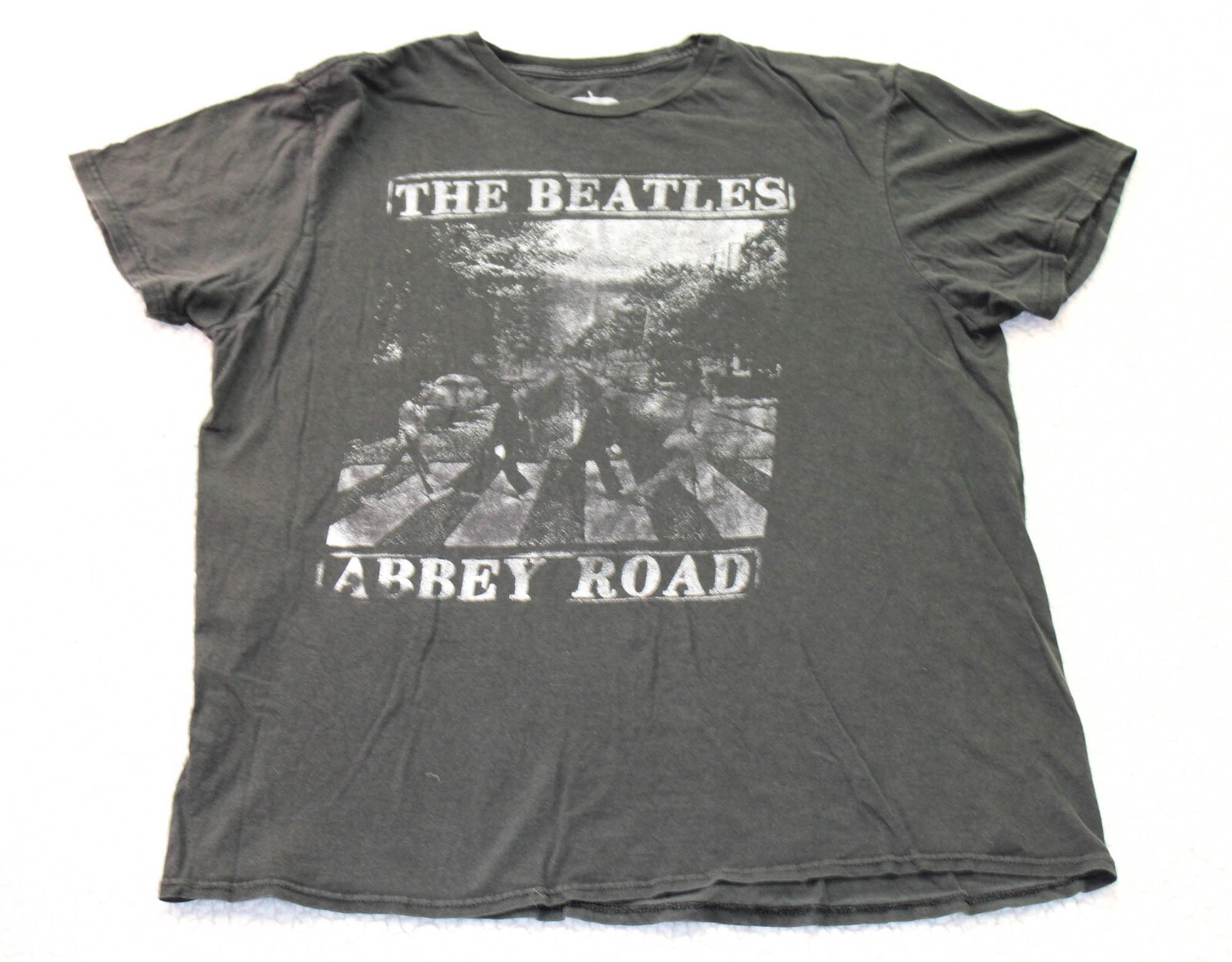 00s The Beatles T-Shirt アビィロード タイダイ ビートルズ 染み込み